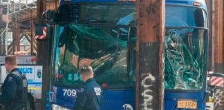 Conductor sufrió un infarto al volante y deja 12 lesionados en Nueva York