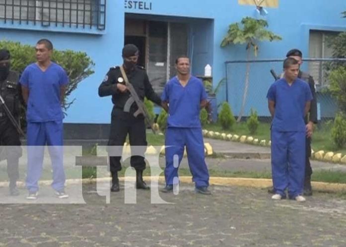 Captura de presuntos delincuentes en Estelí