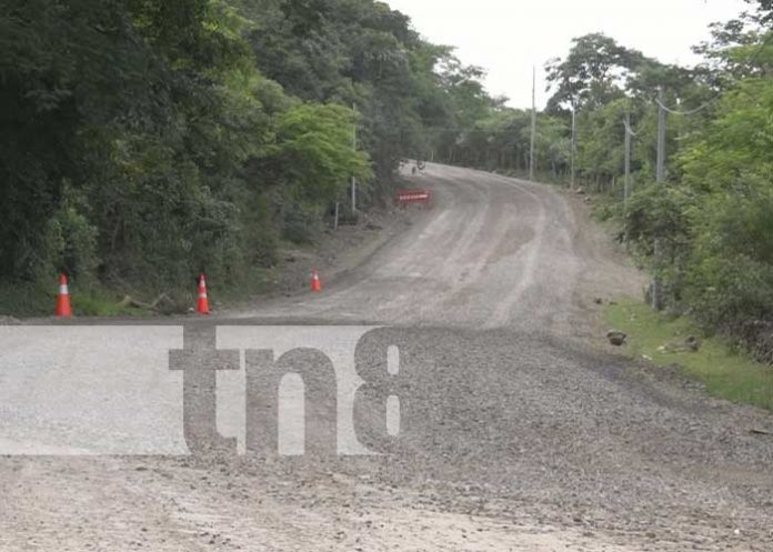 Avance de carretera que va de Estelí a El Sauce