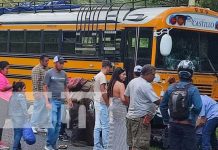 Escena de un aparatoso accidente en Estelí