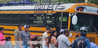 Escena de un aparatoso accidente en Estelí