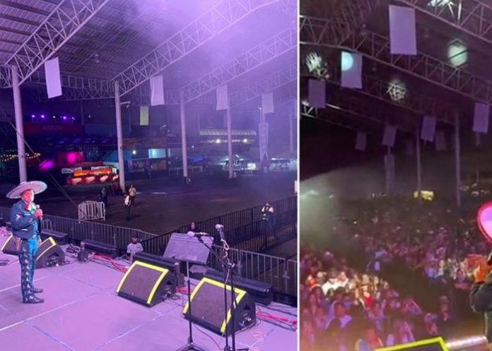 Rogelio se luce ante miles al abrirle a Gerardo Ortíz