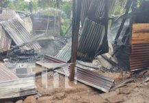 Incendio consume una vivienda en comunidad de San Ramón, Matagalpa Incendio reduce a cenizas una vivienda en San Ramón, Matagalpa