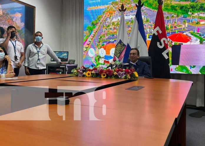 Conferencia de prensa de la EPN en Nicaragua