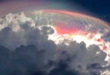 ¡Señal divina! Guatemaltecos sorprendidos por extraño fenómeno en las nubes