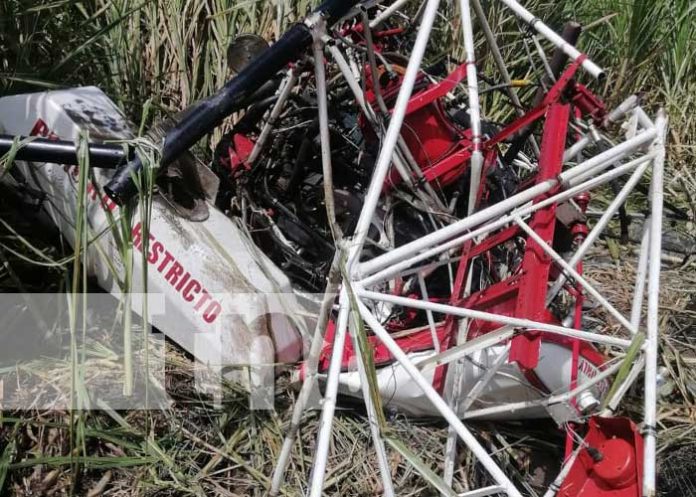 Accidente de helicóptero en León