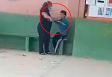 Graban a maestra en Honduras dándole violento castigo a un menor (Video) Graban a maestra en Honduras dándole violento castigo a un menor