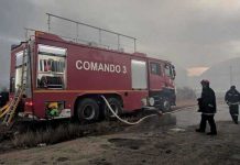 Cada vez más reducido el incendio en Matanzas, Cuba Trabajos de sofoque de incendio en Matanzas, Cuba