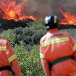 Parque natural al este de España amenazado por fuerte incendio Fuertes incendios forestales al este de España