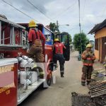 Aparente cortocircuito provoca incendio en el barrio Hialeah, Managua Incendio en una vivienda del barrio Hialeah, Managua