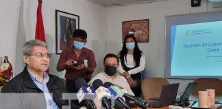 Conferencia de prensa sobre situación con el azúcar en Nicaragua