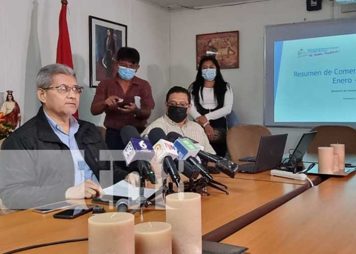 Conferencia de prensa sobre situación con el azúcar en Nicaragua