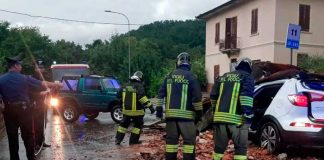 Dos muertos y varios heridos tras el azote de fuertes lluvias en Italia