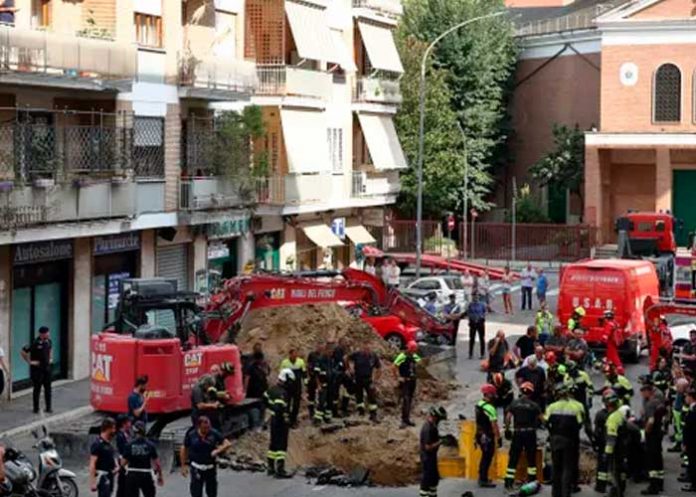 italia3 ¡Insólito! En Italia cavaron un túnel para robar y terminaron enterrados
