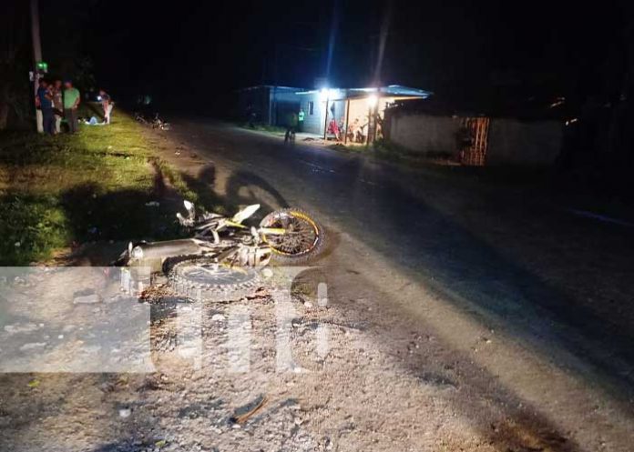 Accidente de tránsito en La Mía, Jalapa