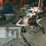 Motociclista lesionado al impactar contra un camioncito en Chontales