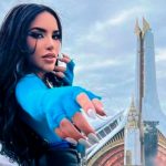 Kimberly Loaiza en el escenario de Tomorrowland Kimberly Loaiza en el escenario de Tomorrowland