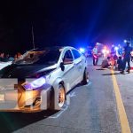 Hombres luchan por sus vidas tras violento accidente en Carretera Vieja a León Hombres luchan por sus vidas tras violento accidente en Carretera Vieja a León