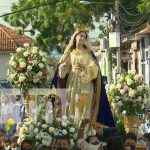 Rosario Murillo: «Todo el mundo se prepara para la gritería» Imagen de la Virgen María en la ciudad de León