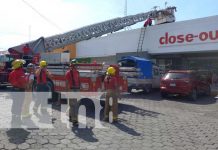 Situación de tensión en un centro comercial de Managua