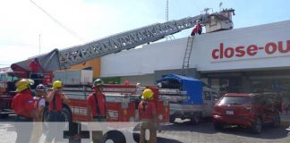 Situación de tensión en un centro comercial de Managua