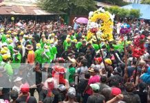 Vicepresidenta Rosario Murillo destaca alegría de las fiestas de Managua Celebración de las fiestas de Santo Domingo en Managua