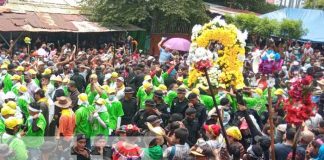 Celebración de las fiestas de Santo Domingo en Managua