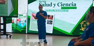 Cuerpo Médico Militar presenta revista con profesionales de la salud