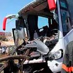 Al menos 23 pasajeros muertos y 36 heridos tras dantesco accidente en Marruecos Al menos 23 pasajeros muertos y 36 heridos tras dantesco choque en Marruecos
