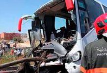 Al menos 23 pasajeros muertos y 36 heridos tras dantesco choque en Marruecos