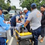 «Tirarse» carriles en la Carretera Managua-Masaya provoca accidente Accidente de tránsito en Carretera a Masaya, Managua