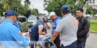 Accidente de tránsito en Carretera a Masaya, Managua