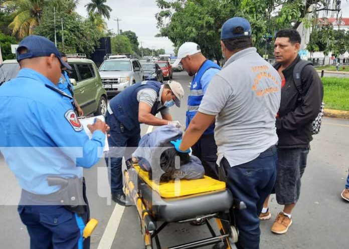 Accidente de tránsito en Carretera a Masaya, Managua