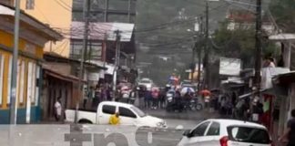 Fuertes lluvias en Matagalpa