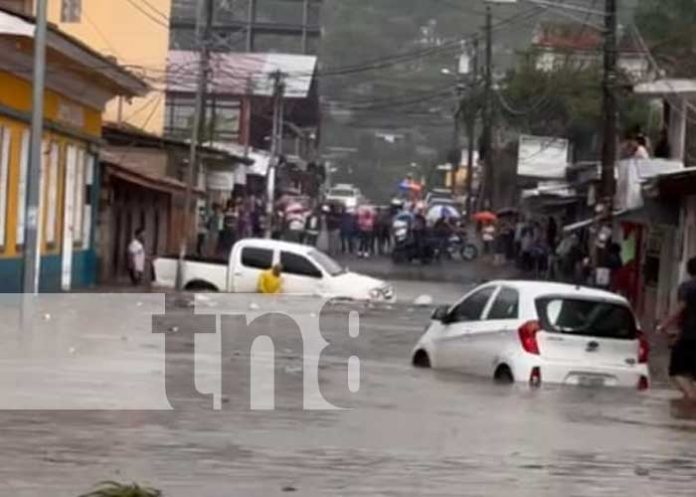 Fuertes lluvias en Matagalpa