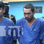 12 presuntos delincuentes fueron capturados por la policía en Matagalpa Presuntos delincuentes tras las rejas en Matagalpa