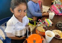 Garantizan el PINE en Ciudad Sandino con la merienda escolar Merienda escolar para colegios en Ciudad Sandino