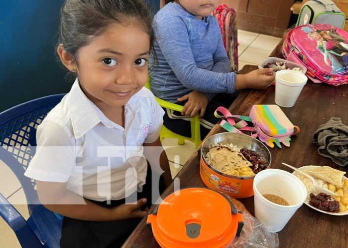 Merienda escolar para colegios en Ciudad Sandino