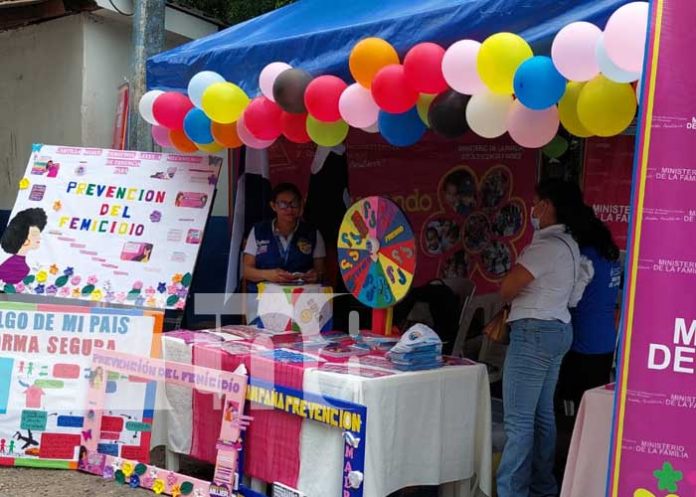 Charlas del Ministerio de la Familia sobre diversos temas en Madriz