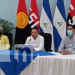 Conferencia de prensa del MINED en Nicaragua