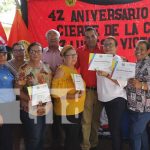Acto en Nandaime por la Gran Cruzada Nacional de Alfabetización