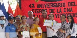 Acto en Nandaime por la Gran Cruzada Nacional de Alfabetización