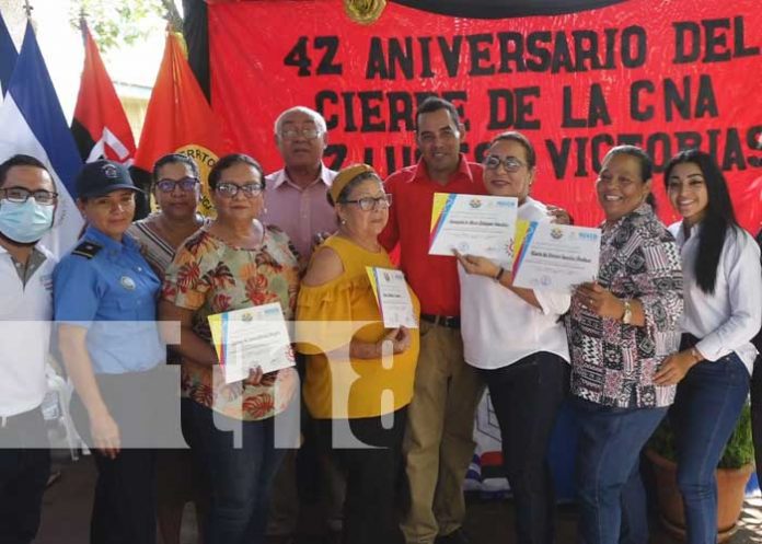 Acto en Nandaime por la Gran Cruzada Nacional de Alfabetización