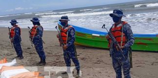 Golpe al narcotráfico gracias a la Fuerza Naval del Ejército de Nicaragua