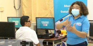Apertura de cursos de inglés con el INATEC en Nicaragua para personas con discapacidad visual
