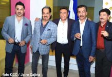 Arriba a Nicaragua la banda mexicana Los Tigres del Norte