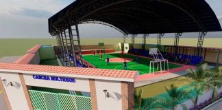 Presentan diseño de la nueva cancha multiuso en San Fernando, Nueva Segovia