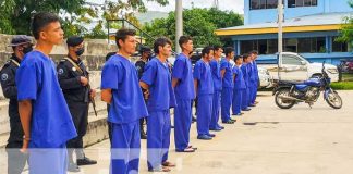 Detención de varios sujetos en Nueva Segovia