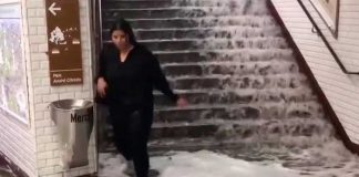 Torrenciales lluvias dejan "hasta el cuello" de agua las calles de París