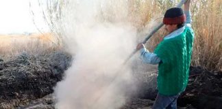 ¡Agonizantes días para la humanidad! Humo hirviendo sale de la tierra en Argentina